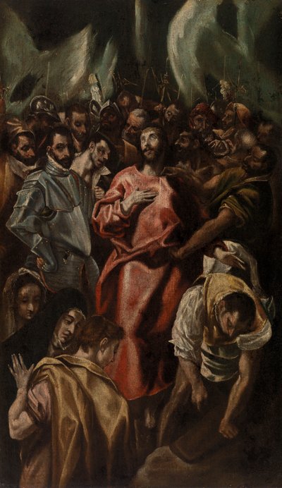 Desnudándose de Cristo (Espolio) de El Greco (Domenikos Theotokopoulos)