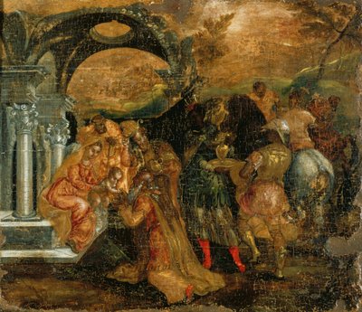 Adoración de los Reyes Magos de El Greco