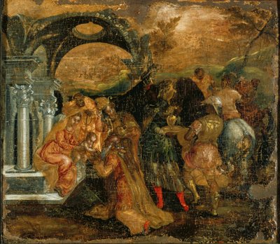 Adoración de los Reyes Magos de El Greco
