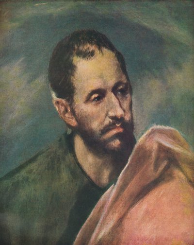 Als Apostel Jacobus Minor, San Jaime el Menor, c1600, 1938 de El Greco