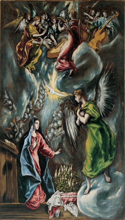 Anunciación de El Greco