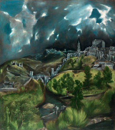 Vista de Toledo de El Greco