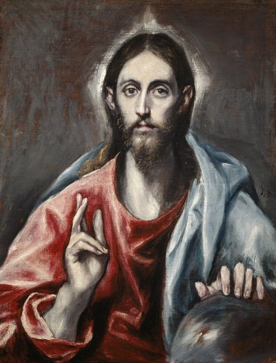 Bendición de Cristo ("El Salvador del Mundo") de El Greco