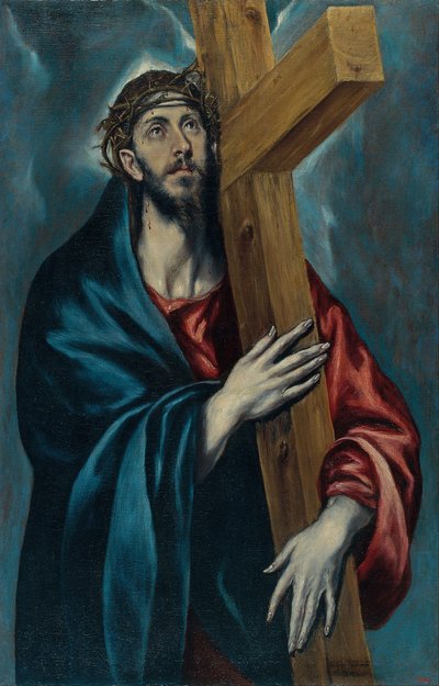 Cristo con la cruz a cuestas de El Greco