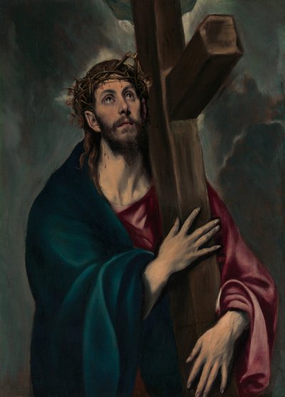 Cristo cargando la cruz, ca. 1577-87 de El Greco