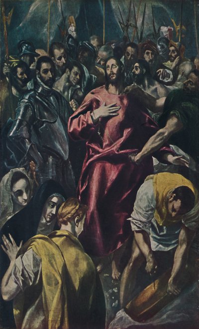 Espolio Entkleidung Christi., Despojo de Cristo, c1577-1579, 1938 de El Greco