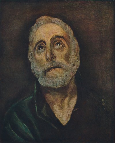 San Pedro, c1590-1600, 1938 de El Greco