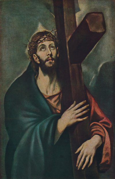Cristo cargando la cruz, c1577-1587 de El Greco