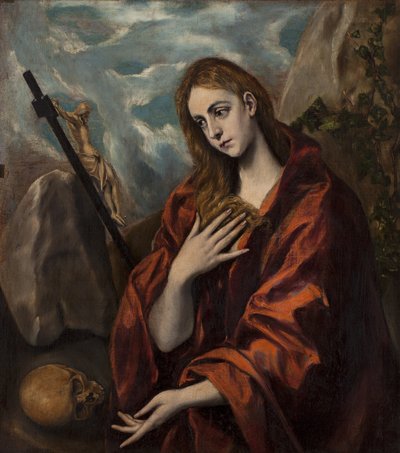 Magdalena penitente de El Greco