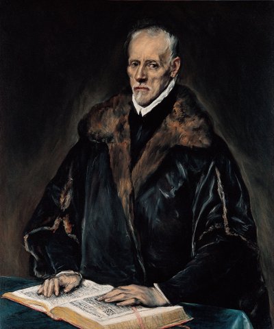 Retrato del Dr. Francisco de Pisa de El Greco