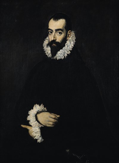 Retrato de Juan Alfonso de Pimentel y Herrera, 8º Conde de Benavente (m.1621) de El Greco
