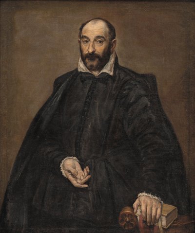 Retrato de un hombre, 1570s de El Greco