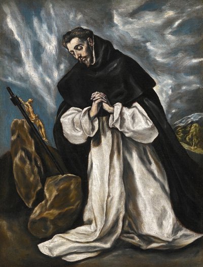 Santo Domingo en oración de El Greco