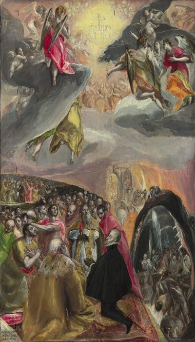 La Adoración del Nombre de Jesús de El Greco