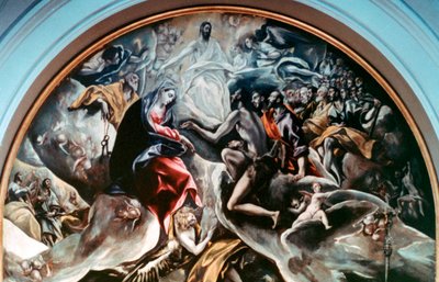 El entierro del Conde de Orgaz (detalle), 1586-1588 de El Greco