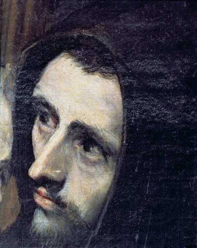 El Entierro del Conde de Orgaz, de una leyenda de 1323 (detalle) de El Greco