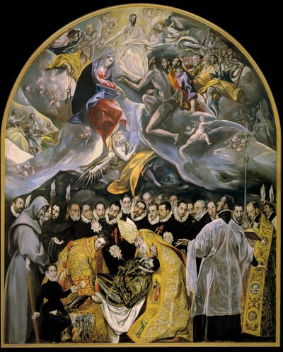 El entierro del Conde de Orgaz de El Greco