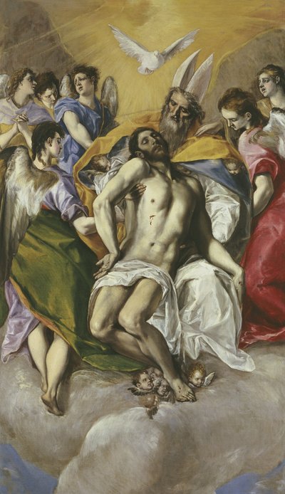La Santísima Trinidad, 1579 de El Greco