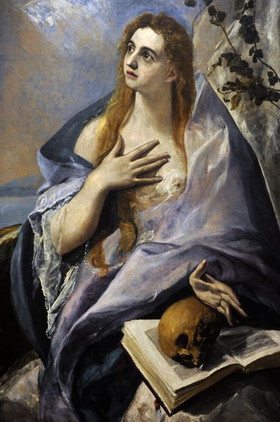 La Magdalena Penitente, 1576-77 de El Greco