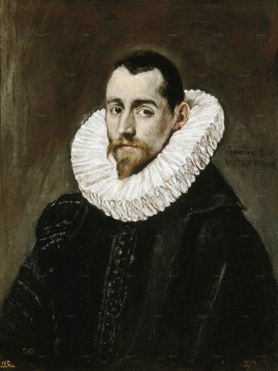 Joven caballero de El Greco
