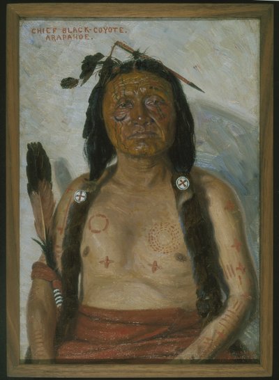 Jefe Coyote Negro de Elbridge Ayer Burbank