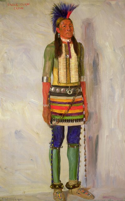 Garra de águila (óleo sobre lienzo) de Elbridge Ayer Burbank
