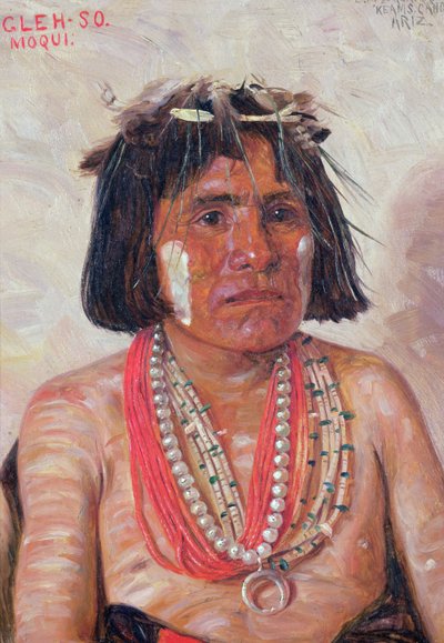 Gleh-so (óleo sobre lienzo) de Elbridge Ayer Burbank