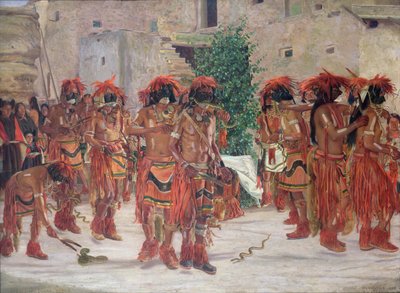 Danza de la serpiente de Elbridge Ayer Burbank