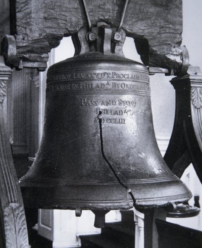 La Campana de la Libertad, fundida en 1752 de Nicolas d