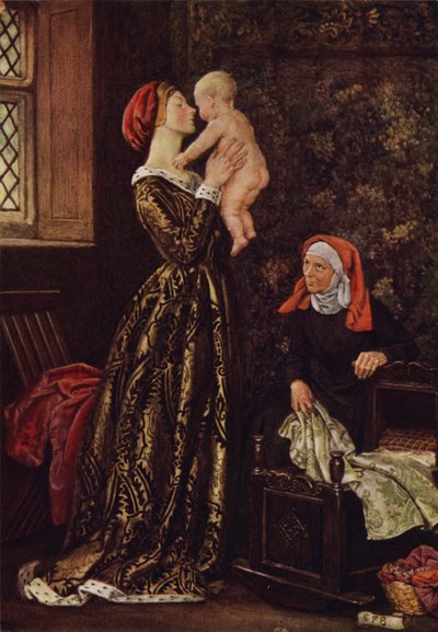 No está creciendo como un árbol, En volumen, hace que el hombre sea mejor (litografía en color) de Eleanor Fortescue Brickdale
