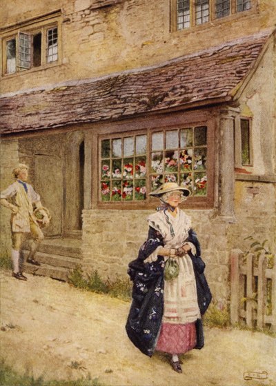 O saw ye bonnie Lesley? (litografía en color) de Eleanor Fortescue Brickdale