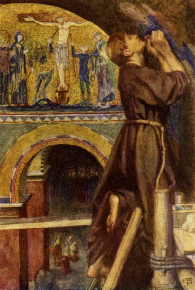 Cuadros antiguos de Florencia (litografía en color) de Eleanor Fortescue Brickdale