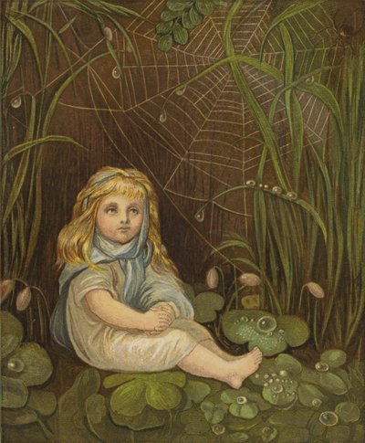 Las estrellas están muy, muy lejos (litografía en color) de Eleanor Fortescue Brickdale