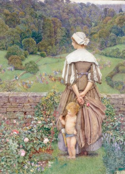 Un Alboroto Tras Cupido de Eleanor Fortescue Brickdale