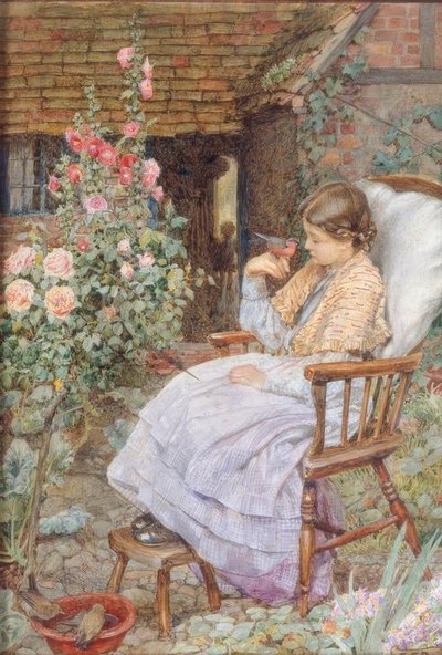 Porque, ¿qué son las voces de los pájaros, Ay, y de las bestias, sino de Eleanor Fortescue Brickdale