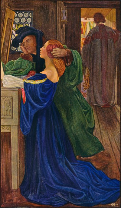 Me he casado con una esposa, y por lo tanto no puedo venir, 1900 de Eleanor Fortescue Brickdale
