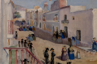 Escena callejera de Eleanor Harris