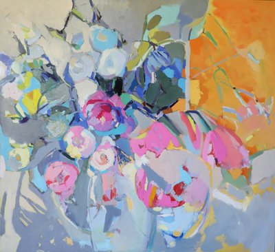 Floración floral abstracta de Elena Shraibman