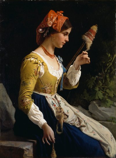 Hilandera de Eleuterio Pagliano