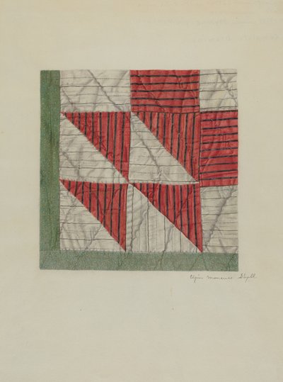 Colcha de retazos de Elgin Moncure Styll
