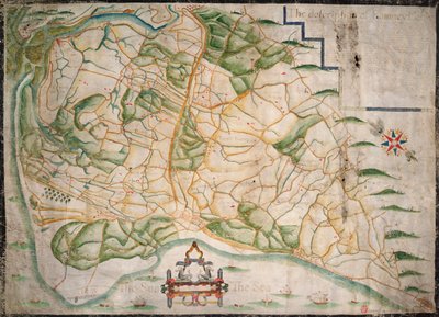 Carta de Romney Marsh de Elhanan Tucker