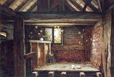 Entre las vigas, Speke Hall, Liverpool de Elias Mollineaux Bancroft