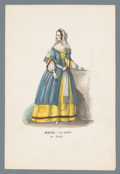 Rebecca (La Juive) / Siglo XV (título sobre objeto) de Elias Spanier