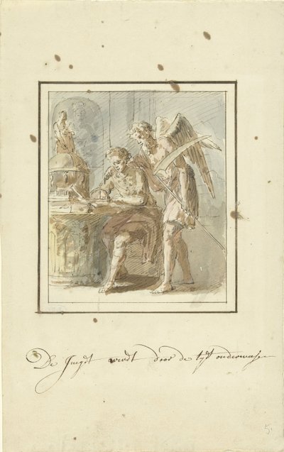 El tiempo enseña a los jóvenes de Elias van Nijmegen