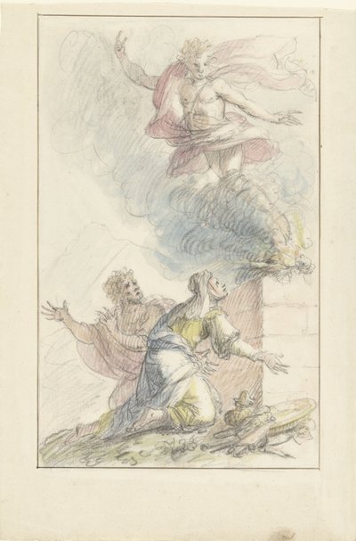 El sacrificio de Manoa de Elias van Nijmegen