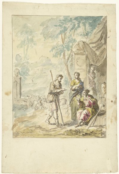Jacob se queja a Labán de Elias van Nijmegen