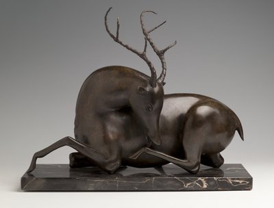 Ciervo descansando, c. 1915 de Elie Nadelman