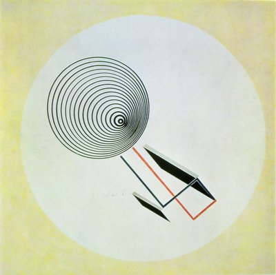 Proun 93 de Eliezer Markowich Lissitzky