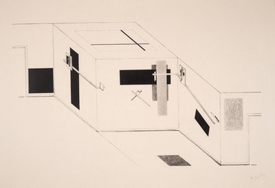 Sin Título de Eliezer Markowich Lissitzky