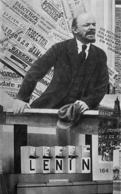 Portada del catálogo del Pabellón de la Unión Soviética en la Exposición Internacional de Prensa, Colonia, 1928 de Eliezer Markowich Lissitzky